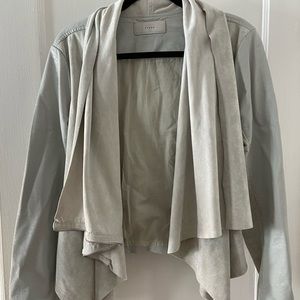 Blank NYC suede and leather jacket